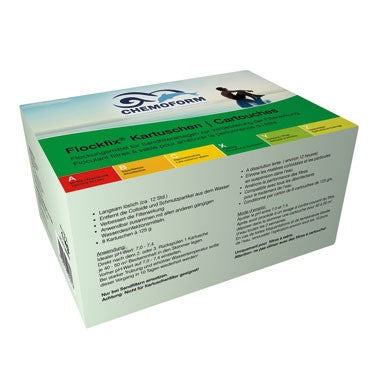 Floculant cartouches - Boîte 1 kg - CHEMOFORM